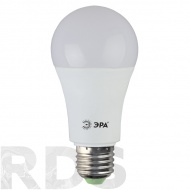 Лампа светодиодная ЭРА A60, 15Вт, теплый свет, E27 - фото