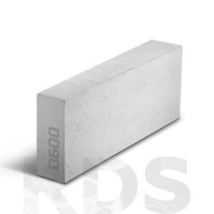 Блок газобетонный перегородочный D600 B3,5 F100 625x100x250  Cubi-block - фото