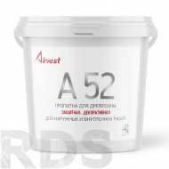 Антисептик Аквест-52 Бесцветный, 1кг,  для внутренних и наружных работ - фото