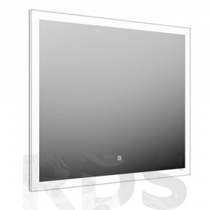 Панель с зеркалом (LED) 100х80 см - фото