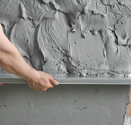 Применение цементной штукатурки для фасадных работ - фото